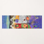 Happy Couple Gnome Weihnachts Yoga Mat Yogamatte (Vorderseite (Horizontal))
