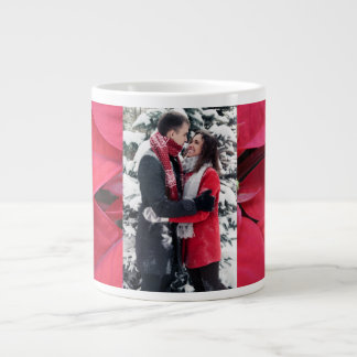 Happy Couple Jumbo Poinsettia Mug Jumbo-Tasse