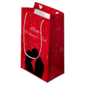 Happy Couple Kleine Geschenktüte (Vorderseite Schrägansicht)