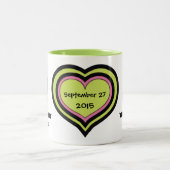 Happy Couple Owl Pair Tasse (Mittel)