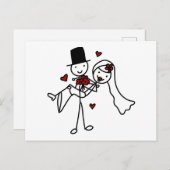Happy Couple Postkarte (Vorne/Hinten)