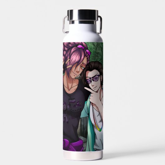 Happy Couple (Pride Month) Trinkflasche (Vorne)