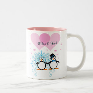 Happy Couple Zweifarbige Tasse
