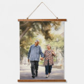 Happy Couples Wandteppich Mit Holzrahmen (Vorderseite 2)