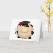 Happy Cow Degree Gratulation Karte (Gelbe Blume)