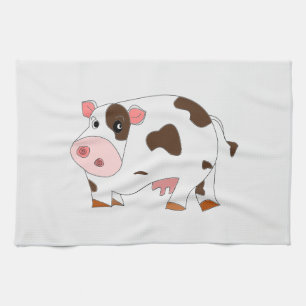 Happy Cow Kitchen Handtuch - individuell anpassbar