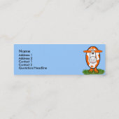 Happy Cow - Mini Visitenkarte (Rückseite)