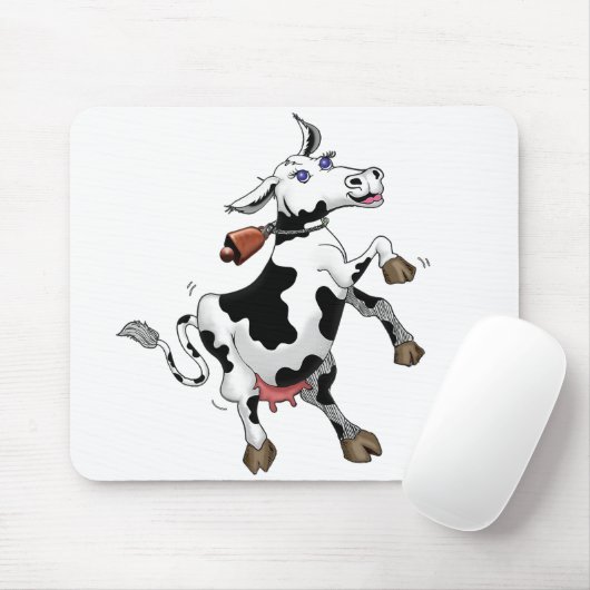 Happy Cow Mousepad (Mit Mouse)