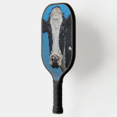 Happy Cow Portrait Pickleball Schläger (Links)