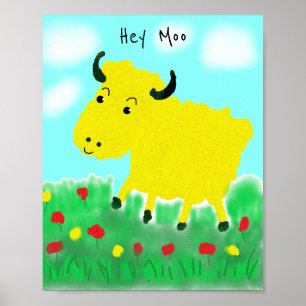 Happy Cow Poster