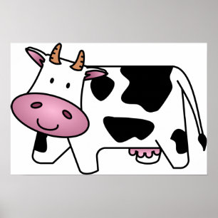 Happy Cow Poster