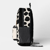 Happy Cow Quote Cowgirl Bedruckter Rucksack (Rechts)