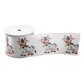 Happy Cow Satin Ribbon Satinband (Spule)