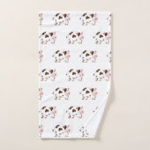 Happy Cows Badehandtücher - Ihre Farbe Badhandtuch Set (Handtuch)