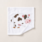 Happy Cows Badehandtücher - Ihre Farbe Badhandtuch Set (Waschlappen)