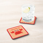 Happy Crab Custom Untersetzer (Rechte Seite)