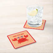 Happy Crab Custom Untersetzer (Vor Ort)