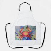 Happy Crab Schürze (Vorderseite)