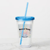 Happy Crab Tumbler Acryltrinkbecher (Rückseite)