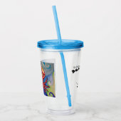 Happy Crab Tumbler Acryltrinkbecher (Links)