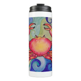 Happy Crab Tumbler Thermosbecher