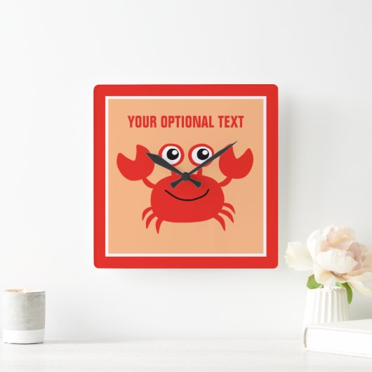 Happy Crab Uhr (Zuhause)