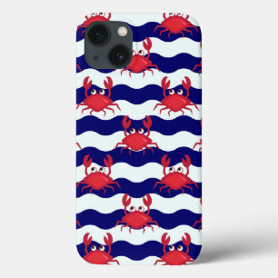 Happy Crabs Pattern Case-Mate iPhone Hülle