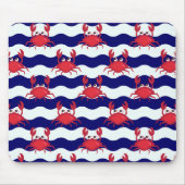 Happy Crabs Pattern Mousepad (Vorne)