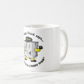 Happy Crack coffee Tasse (VorderseiteRechts)