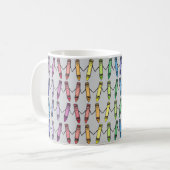 Happy Crayon Friends Tasse (Vorderseite Links)