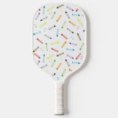 Happy Crayons Pickleball Schläger (Vorderseite)