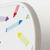 Happy Crayons Pickleball Schläger (Linke Seite)