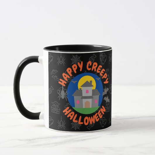 Happy creepy Halloween - Kinder Tasse (Links)