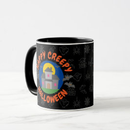 Happy creepy Halloween - Kinder Tasse