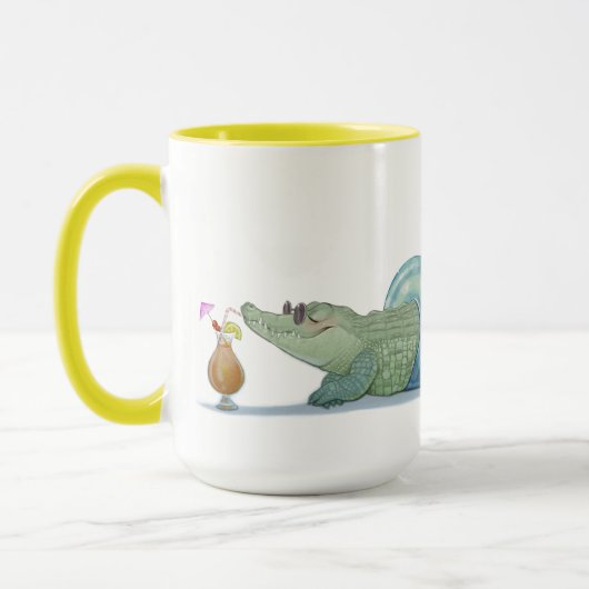 Happy Croc Tasse (Links)