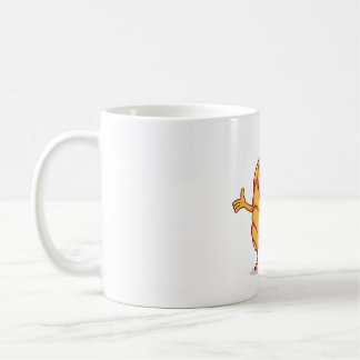 Happy Croissant Dance Fun Kaffeetasse