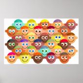 Happy Crowd Poster (Vorne)