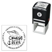 Happy Cruise Diva Thema Permastempel (Beispiel)