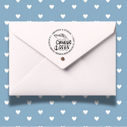 Happy Cruise Diva Thema Permastempel