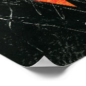 Happy Cry Poster Wall Art - Abstrakte Kunst (Ecke)