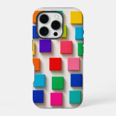 Happy Cube iPhone Hülle (Rückseite)