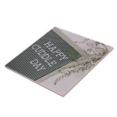 Happy Cuddle Day (Warme Schläger und liebende Schn Fliese (Seite)