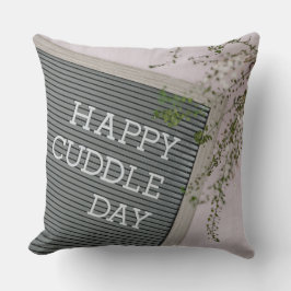 Happy Cuddle Day (Warme Schläger und liebende Schn Kissen