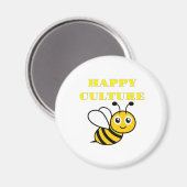 Happy Culture Magnet (Vorderseite/Rückseite)