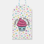 Happy Cupcake Geschenk Tags Geschenkanhänger (Vorderseite)