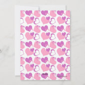 Happy Cupcake Valentine Feiertagskarte (Rückseite)