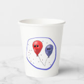 Happy Cups Pappbecher (Vorderseite)