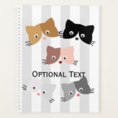 Happy Curious Kittens Planer (Vorderseite)