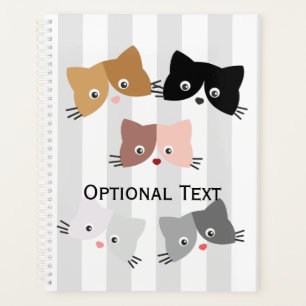 Happy Curious Kittens Planer