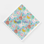 Happy Customize OsterNiedliche Kaninchen Serviette (Ecke)